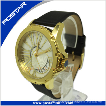 Montre-bracelet automatique en acier inoxydable pour hommes Fashion Plus populaire